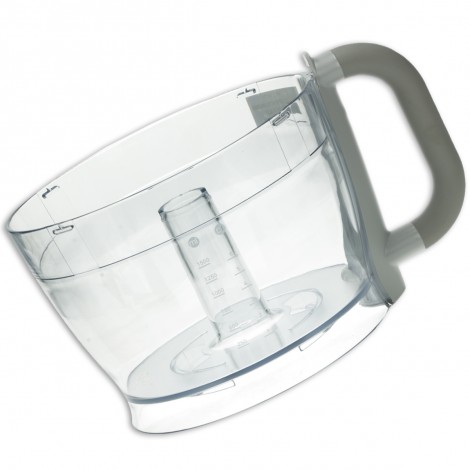 ZERKLEINERER-SCHÜSSEL OHNE DECKEL (GRAUER KUNSTSTOFF- ODER METALLGRIFF) KÜCHENMASCHINE - KW686919