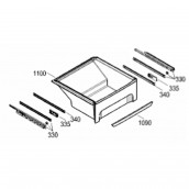 Kühlschublade Kühlteil 0°C (Kennzeichen 1100)
