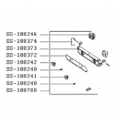 Komplettes Zifferblatt-Set + Thermostat (Bezug SS-188780)