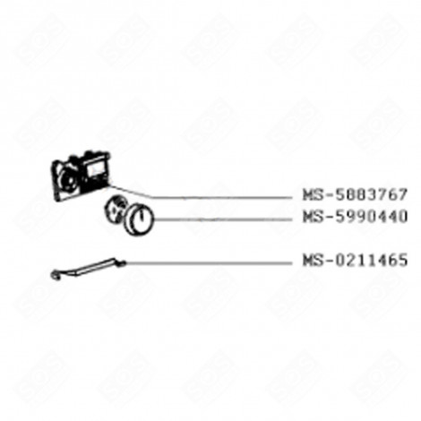 BÜNDEL 140 MM (BEZUG MS-0211465) KÜCHENMASCHINE - MS-0211465