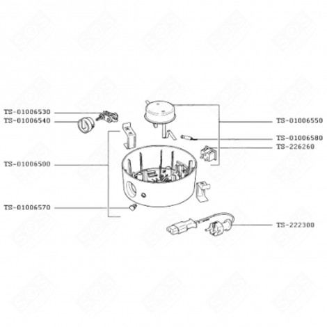 SENSOR (KENNZEICHNUNG TS-01006550) KLEINE HAUSHALTSGERÄTE - TS-01006550
