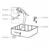 Weißer Befehlstaster (Kennung SS-193122)