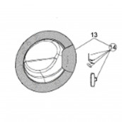 Bullauge komplett, original