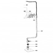 Original-Ansaugung Schwenkarm (Kennzeichen 411)