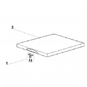 Türhaken (Kennzeichnung 1)
