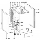 Netzkabel (Kennzeichnung 205)