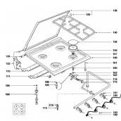 Gas-Zufuhr-Schlauch (Bezug 175)