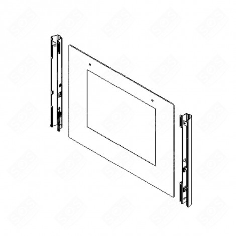 GLASSCHEIBE BACKOFEN, KÜCHENHERD - 481010396271