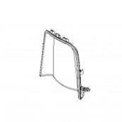 Grauer vorderer Flansch