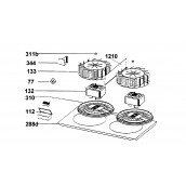 Motor (Kennzeichnung 132)