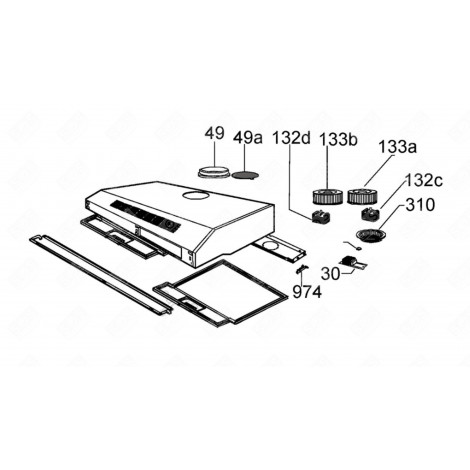 MOTOR DUNSTABZUGSHAUBE - 49034685