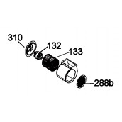 Motor (Kennzeichnung 132)