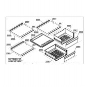Zierleiste/Profilleiste Glas Nr.861