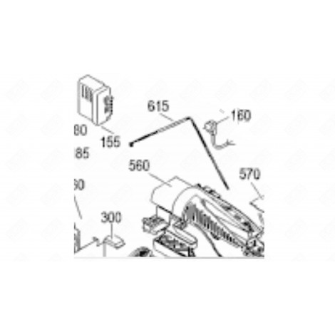 HEIZUNGSROHR (KENNZEICHNUNG 615) KÜHLSCHRANK, GEFRIERSCHRANK - 6941589