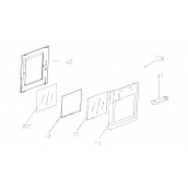 Großer Ofen Außenscheibe (Kennzeichen Nr. 43)