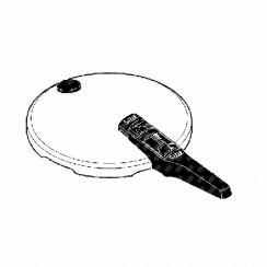 Kompletter Deckel (180mm)