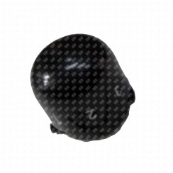 Schwarzer Toasterknopf