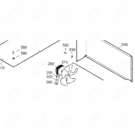 M 4 MUTTER (NR. 590) KÜHLSCHRANK, GEFRIERSCHRANK - 4115000