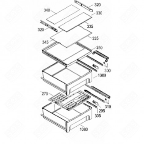 OBERDECKEL (KENNZEICHEN 270) KÜHLSCHRANK, GEFRIERSCHRANK - 7438888