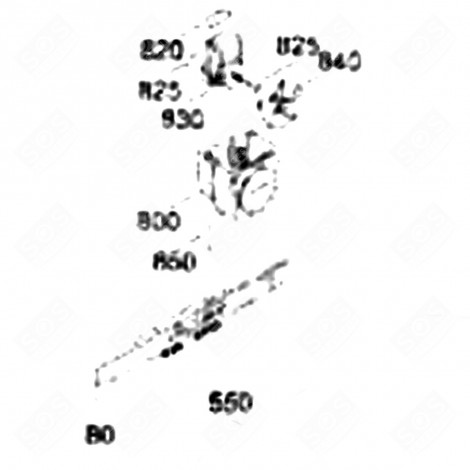 GEHÄUSE STEUERFELD KÜHLSCHRANK, GEFRIERSCHRANK - 6115961