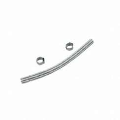 Schlauch (16cm) + Klammer (2 Stk.)