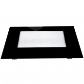 Türglas außen schwarz