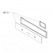 Rückwand Kennung 3010 Original