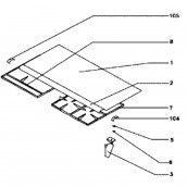Glasabdeckung (Kennung 1)