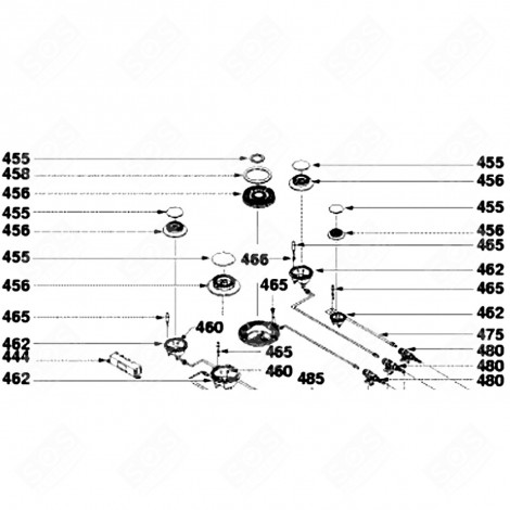 ZÜNDKERZE BACKOFEN, KÜCHENHERD - 74X7919
