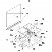 Innenscheibe (Bezugspunkt 176)