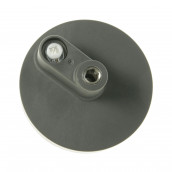 Flansch + Achse + Zahnrad