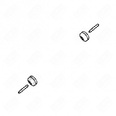 ROLLEN UND ACHSEN X2 STAUBSAUGER - RS-2230001868