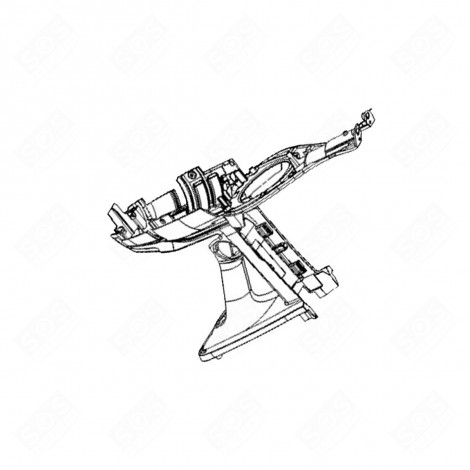 GEHÄUSE UNTEN (WEISS) STAUBSAUGER - RS-RH5841