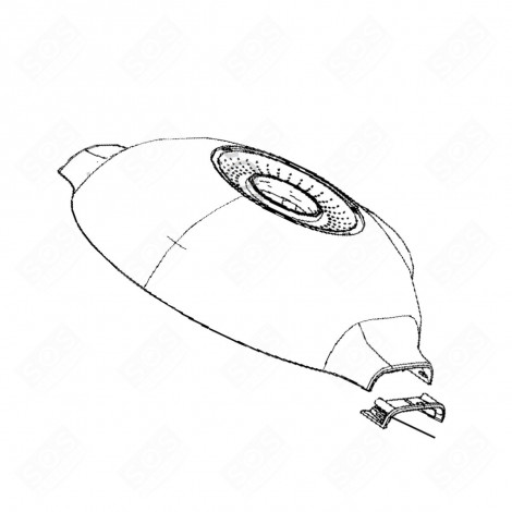 COUVERCLE SUPÉRIEUR COOKEO DAMPFGARER, DAMPFKOCHER - SS-997373, SS-997948