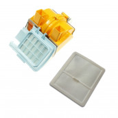 Rahmen mit Filter (grau)/Sieb