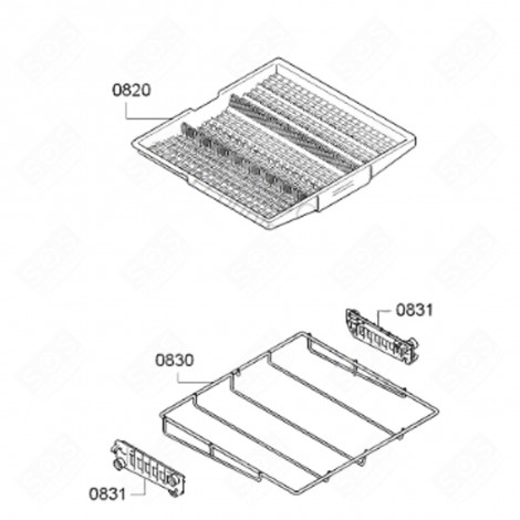 BESTECKSCHUBLADE GESCHIRRSPÜLER, SPÜLMASCHINE - 00771524