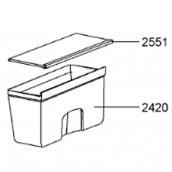 Originale Gemüsebehälter (Kennzeichnung 2420)