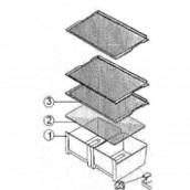 Gemüsebehälter (Bezugspunkt 1)