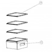 Gemüsebehälter (Kennung 43)