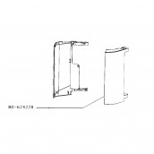 Rechter Verzierungsrahmen (Referenznummer MS-624228) NESPRESSO VERTUO