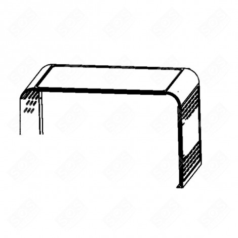 GRAUER DECKEL BACKOFEN, KÜCHENHERD - SS-986775