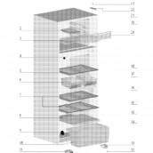 Originale Gemüsefach (Referenz 10)
