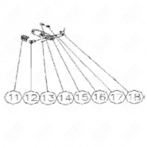 THERMOSTAT (POSITION 18) KÜHLSCHRANK, GEFRIERSCHRANK - 617A74