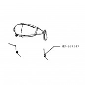 Rechte Feder NESPRESSO VERTUO PLUS