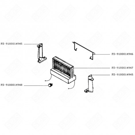 GARRAUM (KENNZEICHNUNG FS-9100014947) BROTBACKMASCHINE, BROTBACKAUTOMAT - FS-9100014947