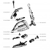 Vorderseite von Griff und Pumpe (Referenz CS-00139373)