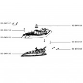 Komplette Sohle (Kennzeichnung RS-DW0530)