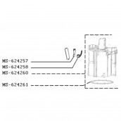 Durchflussmesser (Kennung MS-624221) NESPRESSO VERTUO PLUS