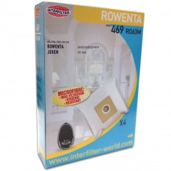 4er Pack Papier-Staubsaugerbeutel