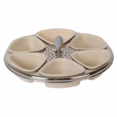 6 Schälchen + Halterung